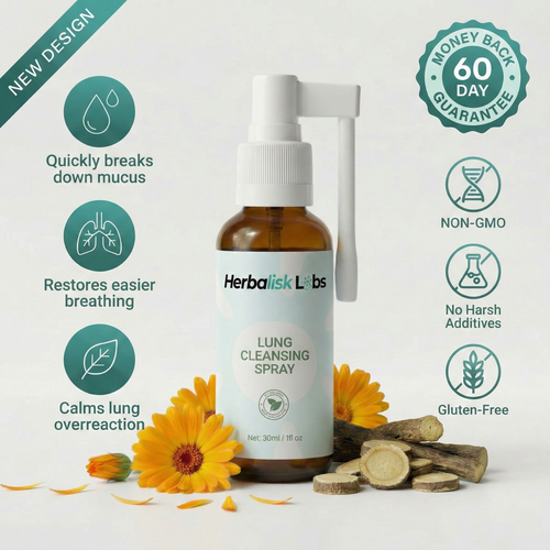Herbalisk Labs™ Lung Cleansing Spray