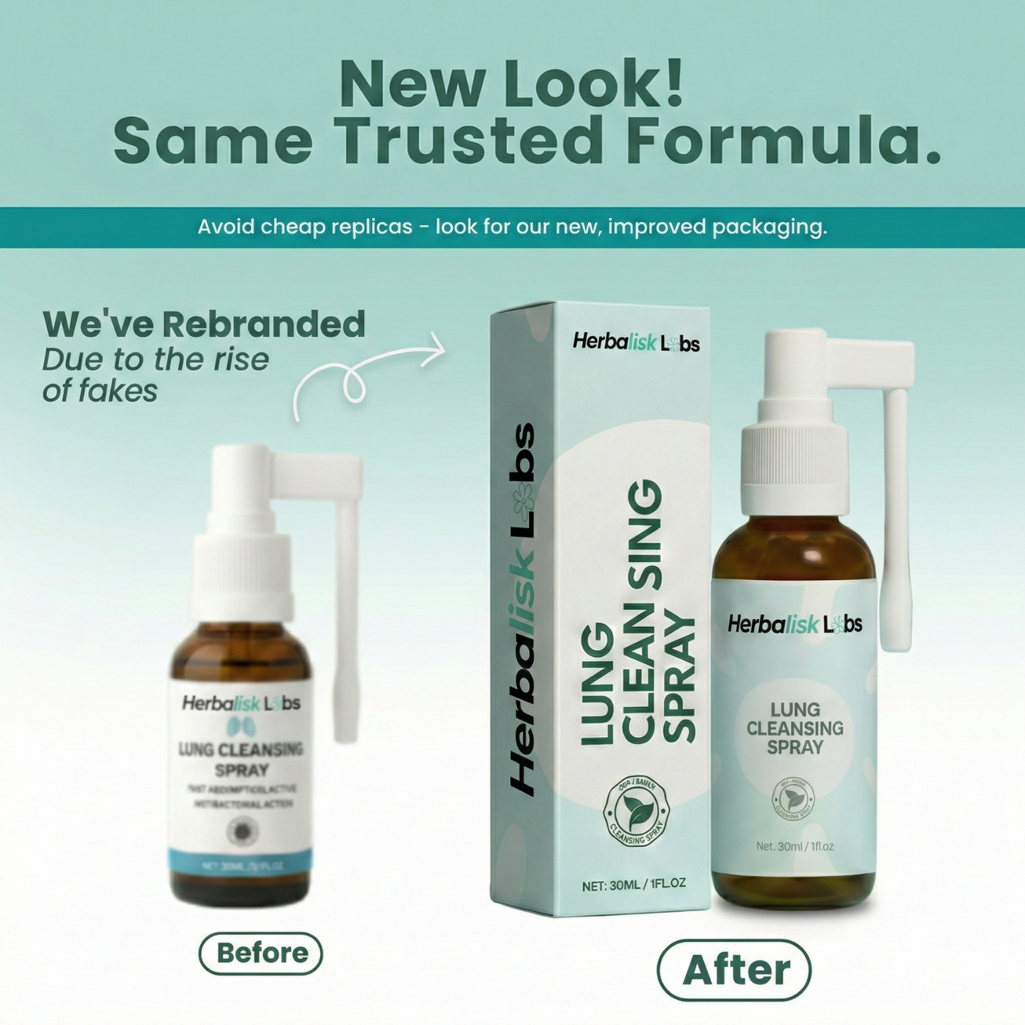 Herbalisk Labs™ Lung Cleansing Spray