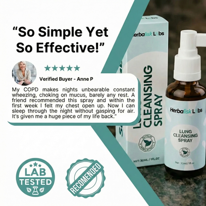 Herbalisk Labs™ Lung Cleansing Spray